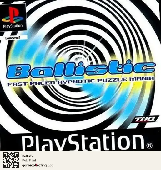 Ballistic PlayStation, PAL box front