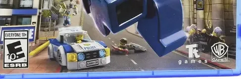 LEGO City Undercover, the ESRB box on its front