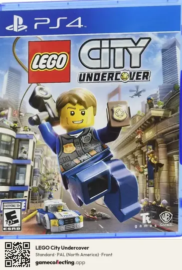 LEGO City Undercover PlayStation 4, North America box front