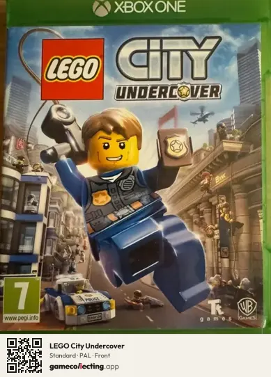 LEGO City Undercover Xbox One, PAL box front