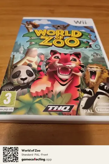 World of Zoo Nintendo Wii, PAL box front