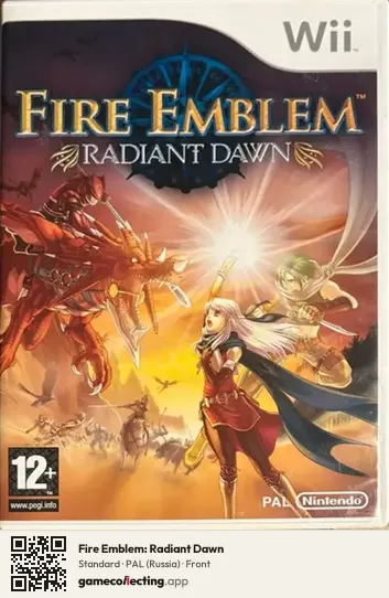 Fire Emblem: Radiant Dawn Nintendo Wii, Russia box front