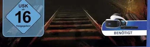 Until Dawn: Rush of Blood, the USK square on its front