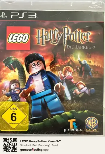 LEGO Harry Potter: Years 5-7 PlayStation 3, Germany box front