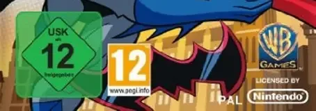 Batman: The Brave and the Bold: The Videogame, the USK square on its front
