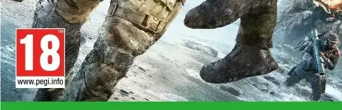 Tom Clancy's Ghost Recon Breakpoint, the PEGI square on its front