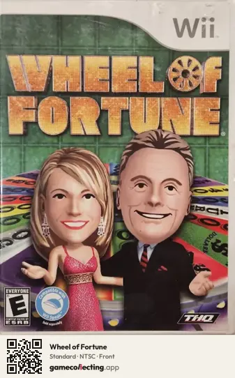Wheel of Fortune Nintendo Wii, NTSC box front