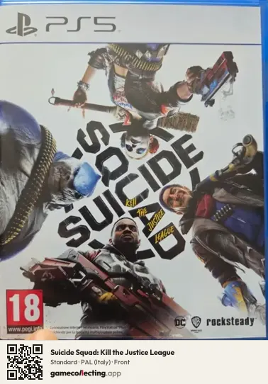 Suicide Squad: Kill the Justice League PlayStation 5, Italy box front
