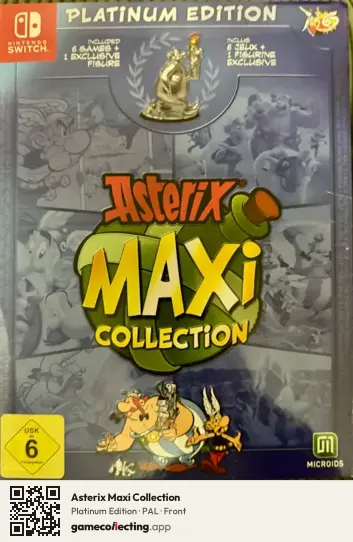 Asterix Maxi Collection Nintendo Switch, PAL box front