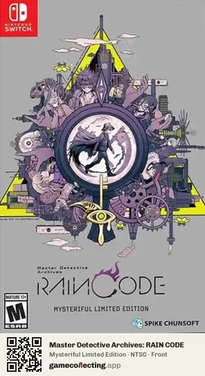 Master Detective Archives: RAIN CODE Nintendo Switch, NTSC box front