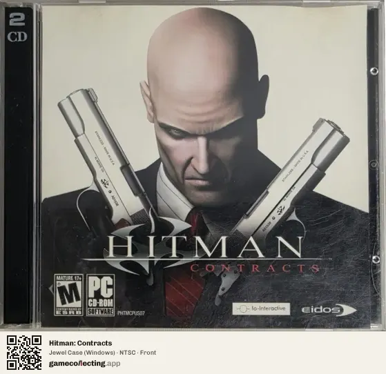 Hitman: Contracts Computer, NTSC box front