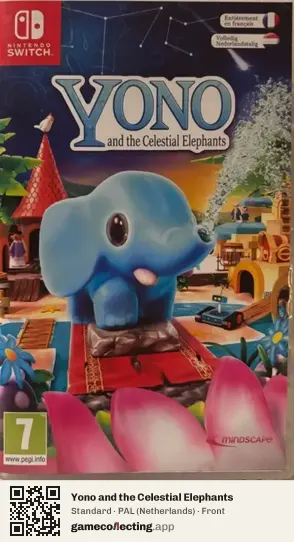 Yono and the Celestial Elephants Nintendo Switch, Netherlands box front
