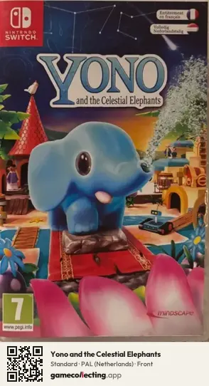 Yono and the Celestial Elephants Nintendo Switch, Netherlands box front