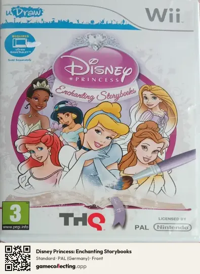 Disney Princess: Enchanting Storybooks Nintendo Wii, Germany box front