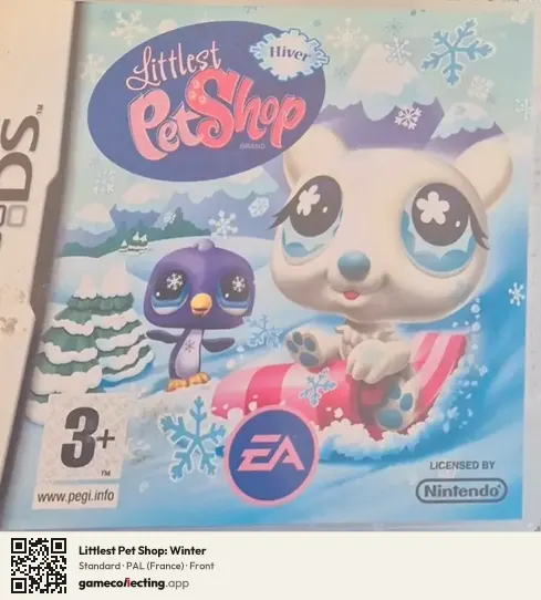 Littlest Pet Shop: Winter Nintendo DS, France box front