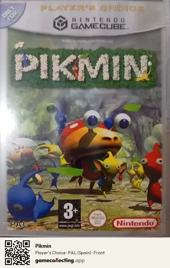Pikmin Nintendo GameCube, Spain box front