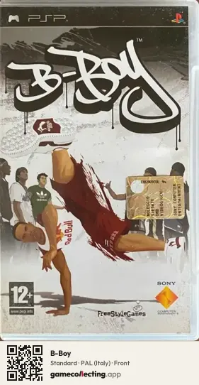 B-Boy PlayStation Portable, Italy box front
