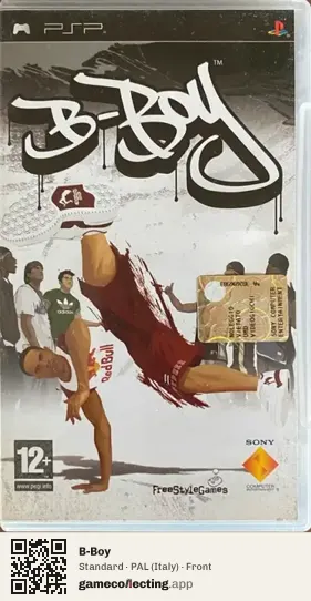 B-Boy PlayStation Portable, Italy box front
