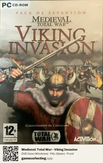 Medieval: Total War - Viking Invasion Computer, Spain box front