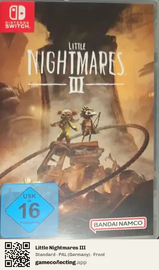 Little Nightmares III Nintendo Switch, Germany box front