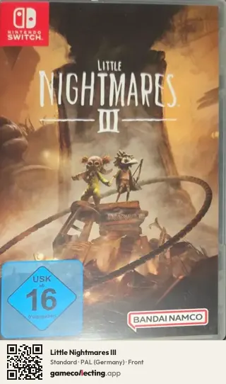 Little Nightmares III Nintendo Switch, Germany box front
