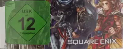 Dissidia Final Fantasy, the USK square on its front