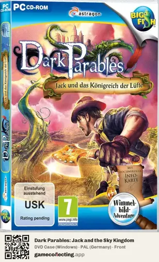 Dark Parables: Jack and the Sky Kingdom Computer, Germany box front