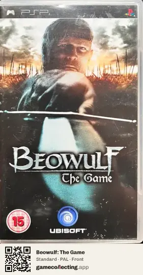 Beowulf: The Game PlayStation Portable, PAL box front