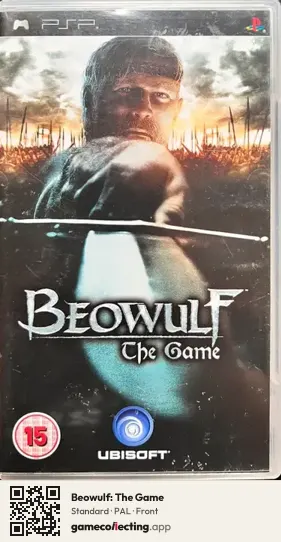 Beowulf: The Game PlayStation Portable, PAL box front
