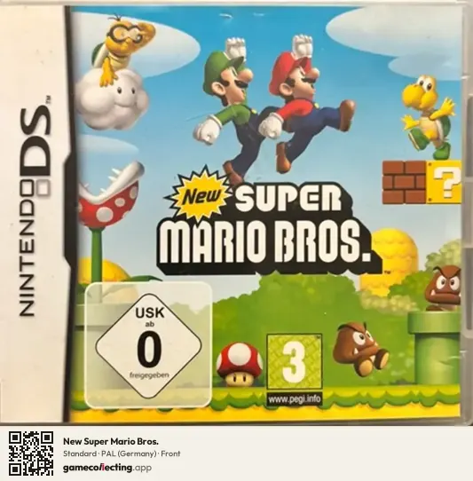 New Super Mario Bros. Nintendo DS, Germany box front