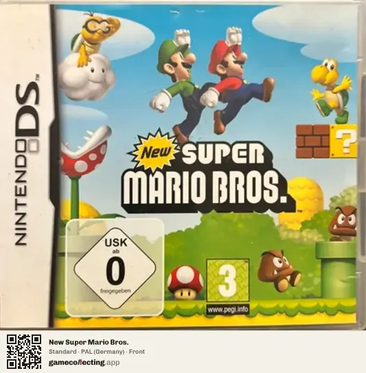 New Super Mario Bros. Nintendo DS, Germany box front