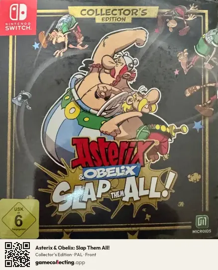 Asterix & Obelix: Slap Them All! Nintendo Switch, PAL box front