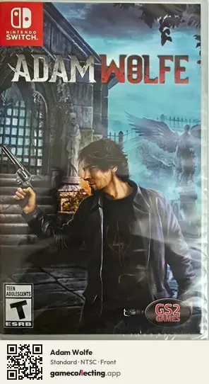 Adam Wolfe Nintendo Switch, NTSC box front
