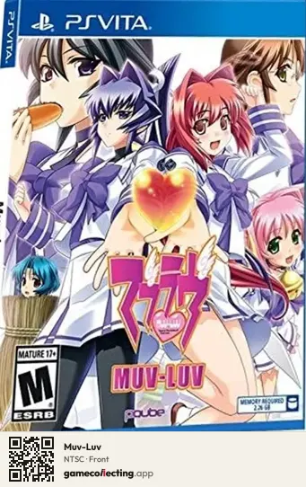 Muv-Luv PlayStation Vita, NTSC box front
