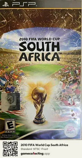 2010 FIFA World Cup South Africa PlayStation Portable, NTSC box front