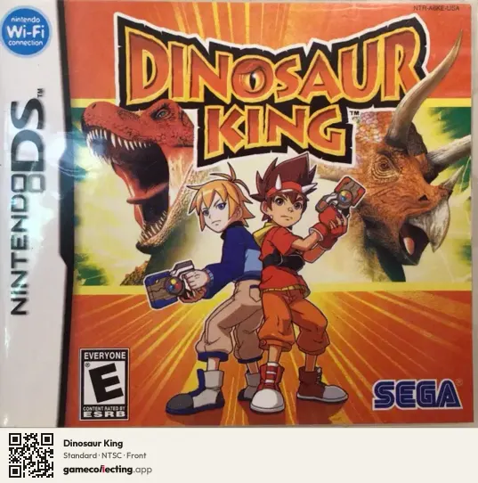 Dinosaur King Nintendo DS, NTSC box front