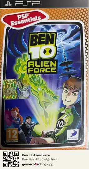 Ben 10: Alien Force PlayStation Portable, Italy box front