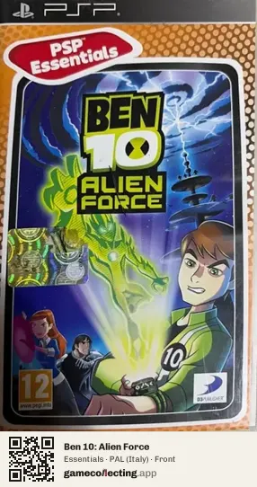 Ben 10: Alien Force PlayStation Portable, Italy box front