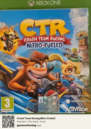 Crash Team Racing Nitro-Fueled Xbox One, Italy box front