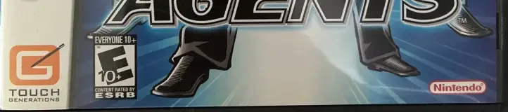 Elite Beat Agents, the ESRB box on its front