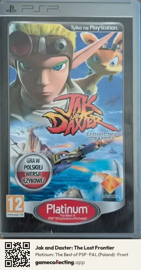Jak and Daxter: The Lost Frontier PlayStation Portable, Poland box front
