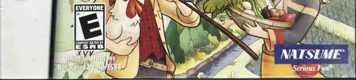 Harvest Moon: The Tale of Two Towns, the ESRB box on its front