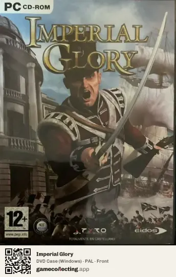 Imperial Glory Computer, PAL box front