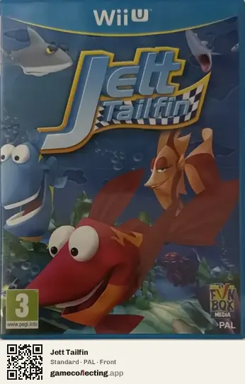 Jett Tailfin Nintendo Wii U, PAL box front