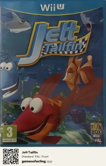 Jett Tailfin Nintendo Wii U, PAL box front