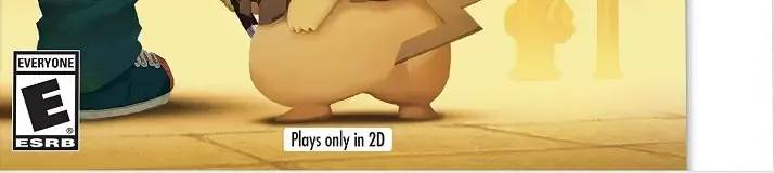 Detective Pikachu, the ESRB box on its front