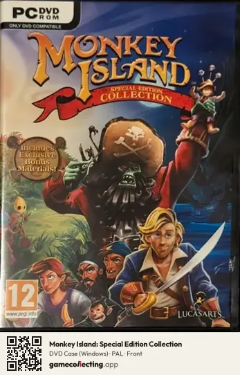 Monkey Island: Special Edition Collection Computer, PAL box front