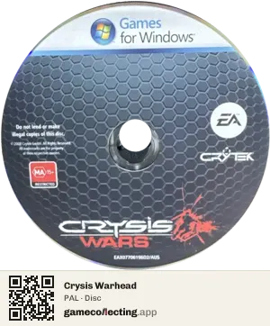Crysis Warhead Computer, PAL disc