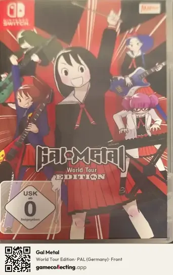 Gal Metal Nintendo Switch, Germany box front