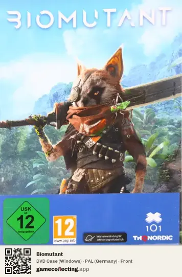 Biomutant Computer, Germany box front